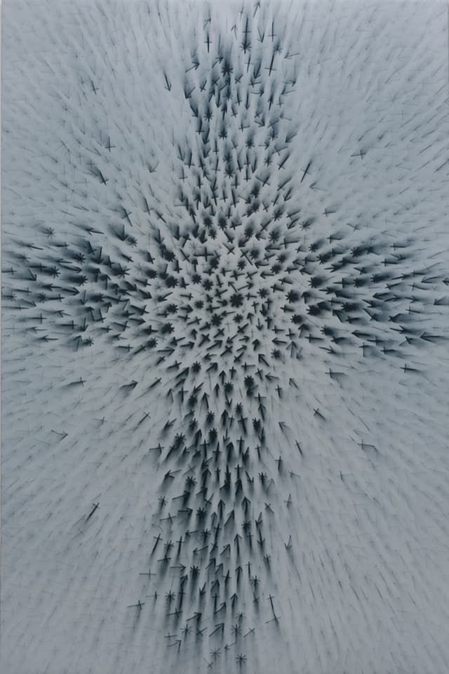 Rudolf Sikora: Energia kríža, 1985. Foto: archív autora